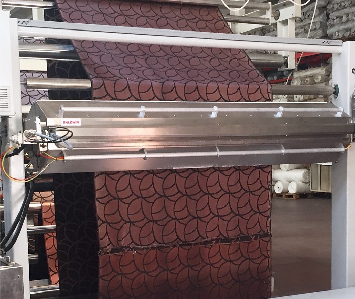 The TexCoat G4 installation at Adoksan is a 2,000mm wide dual-side application. © Baldwin Technology